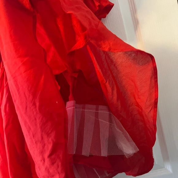 PRINCESS POLLY Halton Mini dress red size Us 8 NEW WITH TAGS - Picture 6 of 7